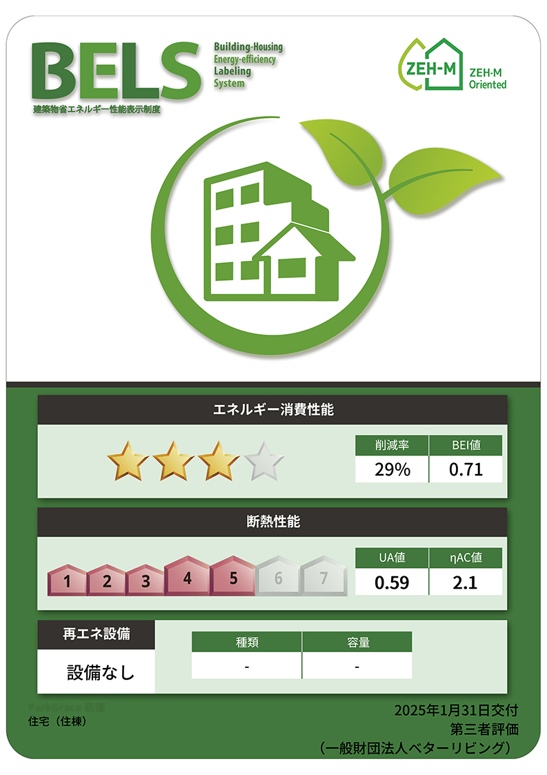 BELS 建築物省エネルギー性能表示制度
