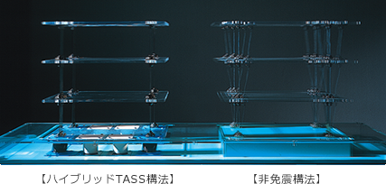 ハイブリッドTASS構法/非免震構法