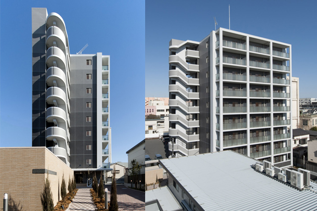 事例:アヴェニーユ弐番館:建物写真