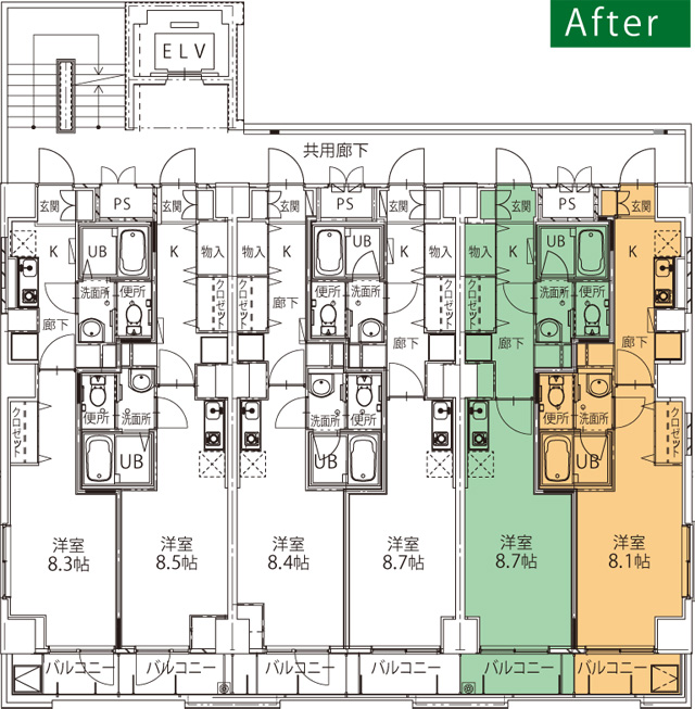 事例:須賀第5ビル:建物写真